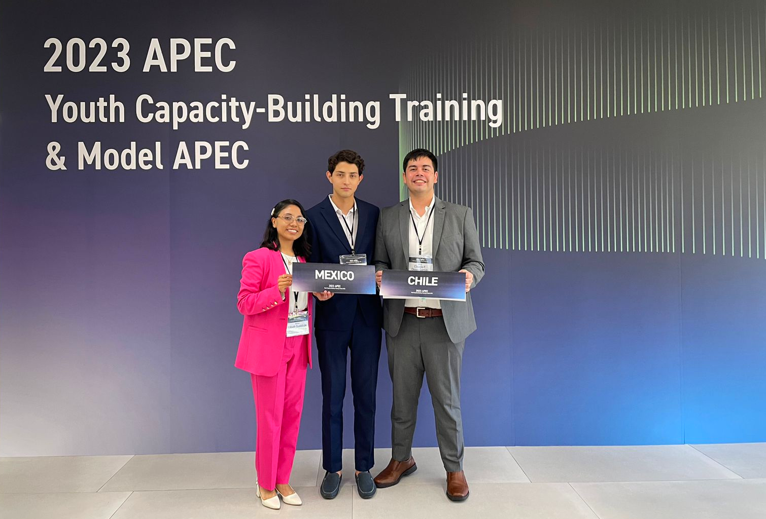 Claudio F. Osses Garrido y su participación en «APEC Youth Capacity-Building Training & Model APEC» en Taipéi